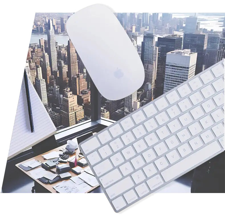 A picture of a computer server